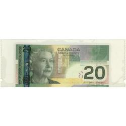 Bank of Canada, $20.00 Insert note 2006, grad