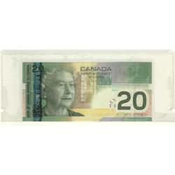 Bank of Canada, $20.00 Insert note 2006, grad
