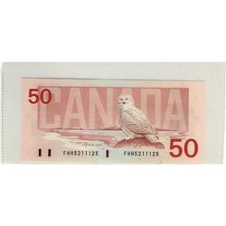 BC-59a 1988 $50 RADAR issue #FHH5211125