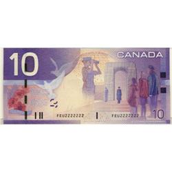 SOLID numbered note, BC-68a-i 2004 $10 #FEU22