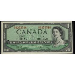 Error note, BC-37b 1954 $1  #HO3212518/#HO337
