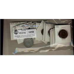 Assortment of 16 Maritime decimal coins; Incl