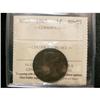 NFLD 1865 1¢ ICCS AU-55, nice chocolate brown