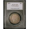 Image 1 : NFLD 1870 50¢ PCGS VF35.  A nice problem free