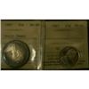 Image 1 : 1967 25¢ and 1967 50¢.  Lot of 2 coins both I