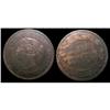 Image 1 : 1859 DP9 #2 1¢ ICCS SP-64RB, A fully lustrous