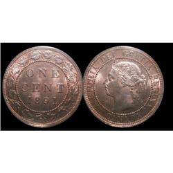 1891 LD LL Obv#2 ICCS MS65 Red,  90% Red lust