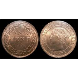 POSSIBLY FINEST KNOWN!  1895 1¢ ICCS MS66  PQ