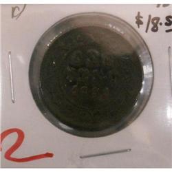 Lot of 3 Victoria Large cents.  Includes  189