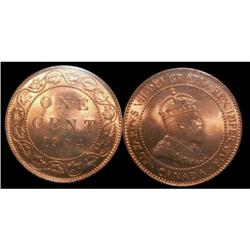 1904 ICCS MS65 Red,  100% Red lustre.  A very