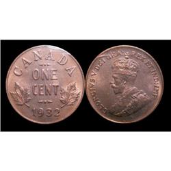 TIED FOR FINEST KNOWN!  1932 1¢ ICCS MS65 PQ+