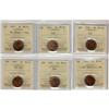 Image 1 : Lot of 6 ICCS graded MS-63Red; 1936, 1940, 19