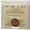Image 1 : 1948 "A" to dent. 1¢ ICCS MS65PQ+ Full Red.