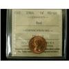 Image 1 : 1964 1¢ ICCS MS-66 Red, a great example. Scar