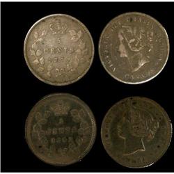 5 Cents 1870, grade F-15 Narrow Rim, 5 Cents