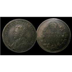 1921 5¢ ICCS EF-40, light tone with nice unde