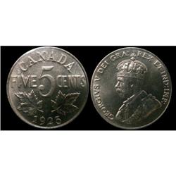 1925 5¢ ICCS MS63 PQ+ Brilliant with full lus