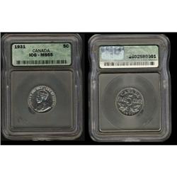 1931 5¢ ICG MS65 Brilliant with full luster.