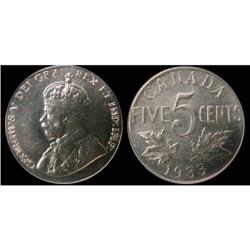 1933 5¢ ICG MS65 Brilliant with full luster.