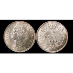 POSSIBLY THE FINEST KNOWN! 1886 Small 6 over