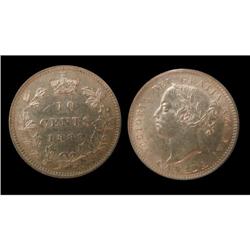 1889 10¢ ICCS AU-58 PQ  Brilliant with lots o