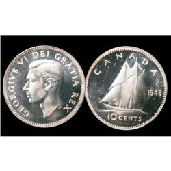 1948 10¢ PCGS MS66. Brilliant with full luste