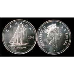 2000-P 10¢ PCGS MS65. Excellent strike with c