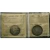 Image 1 : 1874H and 1891 25¢.  Lot of 2 coins both ICCS