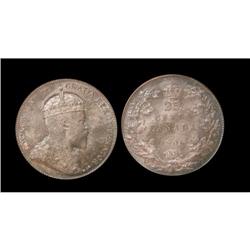 TIED FOR FINEST KNOWN!  1906 "Large crown" 25