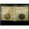 Image 1 : Lot of 2 ICCS graded 25¢; 1941 MS-64, 1945 MS