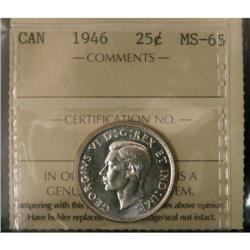 1946 25¢ ICCS MS-65