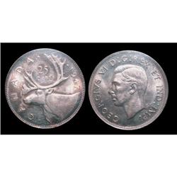 SOLO HIGHEST GRADED!  1947 ML 25¢ ICCS MS66.