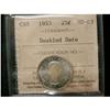 Image 1 : 1955 "Doubled date"25¢ ICCS MS-63  Brilliant
