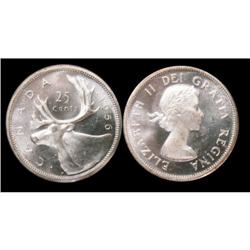 1956 25¢  ICCS MS-65 ULTRA HEAVY CAMEO  fully