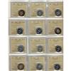 Image 1 : Lot of 12 ICCS Proof-like 25¢ pcs. Includes 1