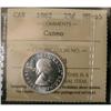Image 1 : 1962 25¢ ICCS MS-65 CAMEO, a fully white and