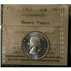 Image 1 : 1963 25¢ ICCS MS-65 HEAVY CAMEO, a fully whit