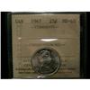 Image 1 : 1967 25¢ ICCS MS-65 Brilliant.  Excellent str