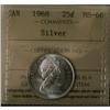 Image 1 : 1968 Silver 25¢ ICCS MS-66, an outstanding ex