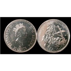 ONLY 2 EXAMPLES KNOWN!  2000-P 25¢ "Creativit