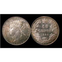 THE FINEST KNOWN!  1899  50¢ PCGS MS62 PQ++ V