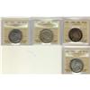 Image 1 : Lot of 4 50¢ coins all ICCS VG10.. Lot includ