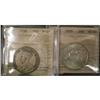 Image 1 : Lot of two ICCS 50¢, 1936 F-15 and 1939 MS-60
