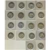 Image 1 : Lot of eighteen 50 cent pieces dated between