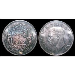 TIED FOR FINEST KNOWN! 1943 Far 6 50¢ ICCS MS