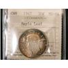 Image 1 : 1947 Maple leaf 50¢ ICCS MS64PQ+, attractivel