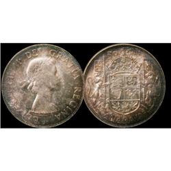 1954 50¢ ICG MS-66 Nicely toned. Excellent st