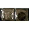 Image 1 : Lot of two ICCS silver dollars, 1935 and 1939