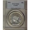 Image 1 : 1935 $1 PCGS MS-65, nicely toned.