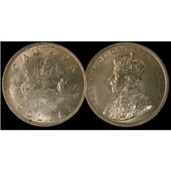 1936 $1 MS-63 brilliant and lustrous
